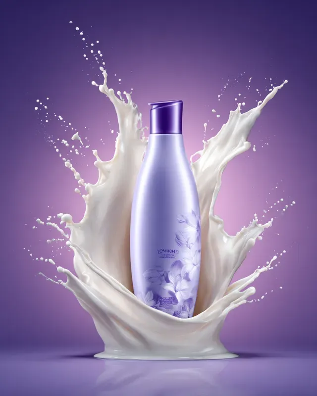 Beauty Product Liquid Splash Ads