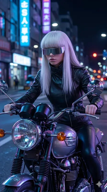 Highend Motorcycle Rider Generator