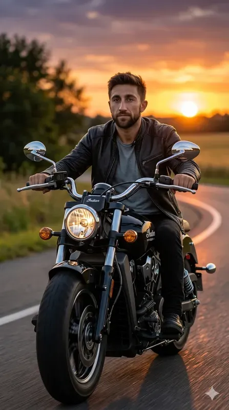 Highend Motorcycle Rider Generator