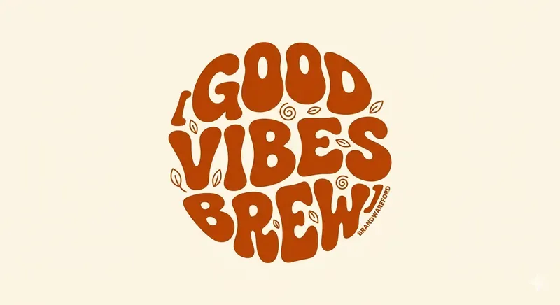 Retro Bubble Circle Design Visuals