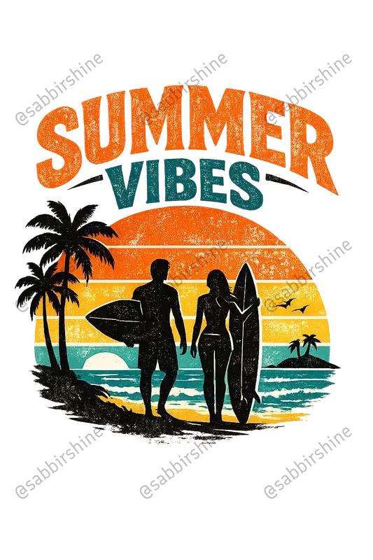 Vintage Sunset Tshirt Generator