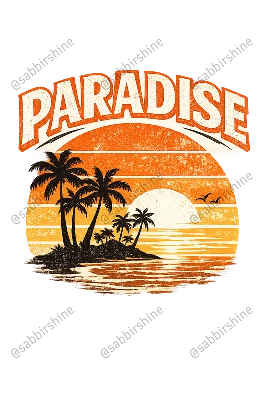 Vintage Sunset Tshirt Generator