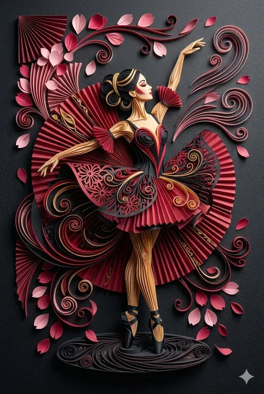 3D Papercraft Fashion Art Creators
