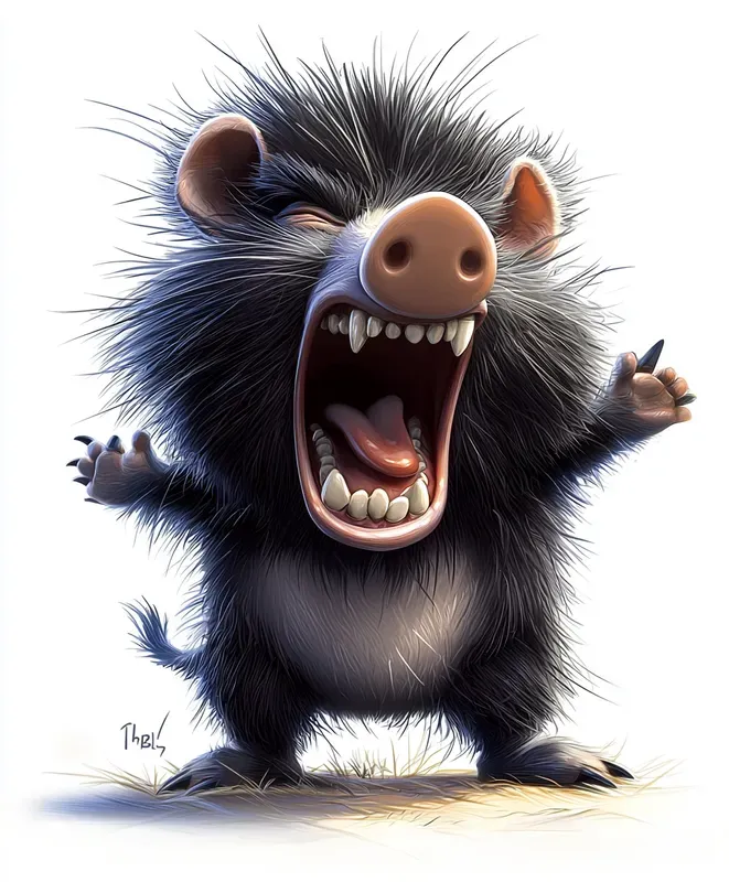 Expressive Baby Animal Vector Art