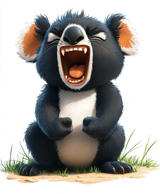 Expressive Baby Animal Vector Art