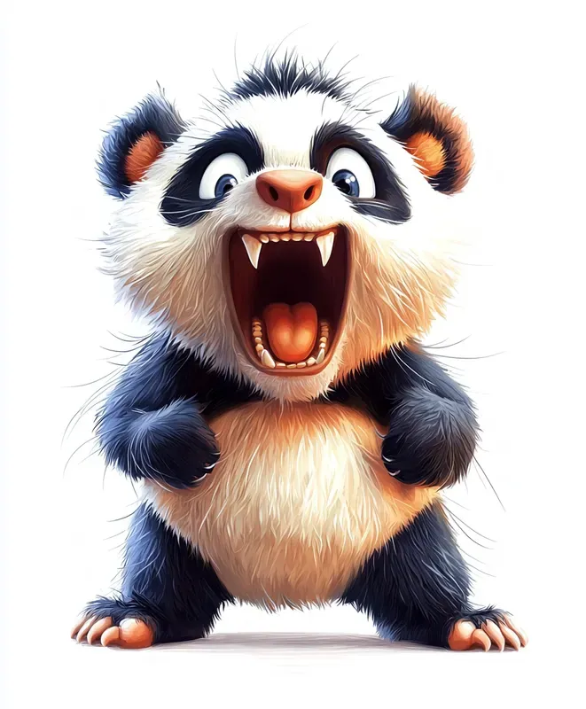 Expressive Baby Animal Vector Art