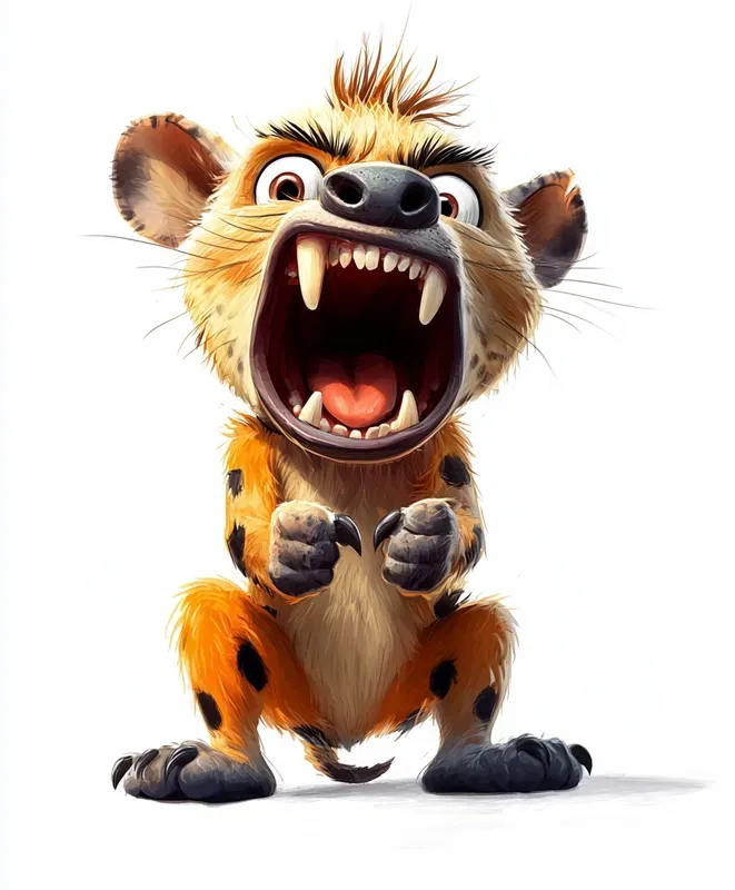Expressive Baby Animal Vector Art