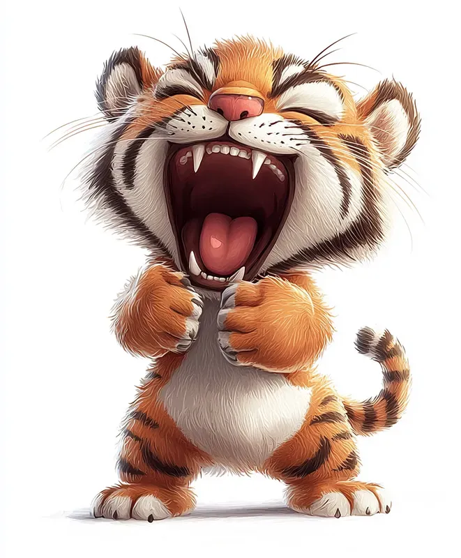 Expressive Baby Animal Vector Art