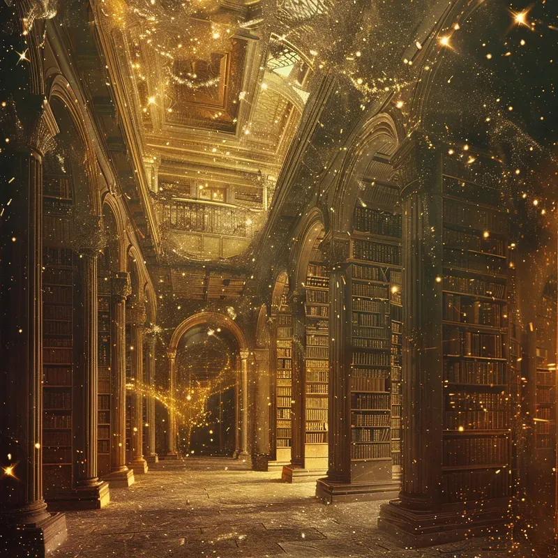 Vintage Celestial Parchment Art