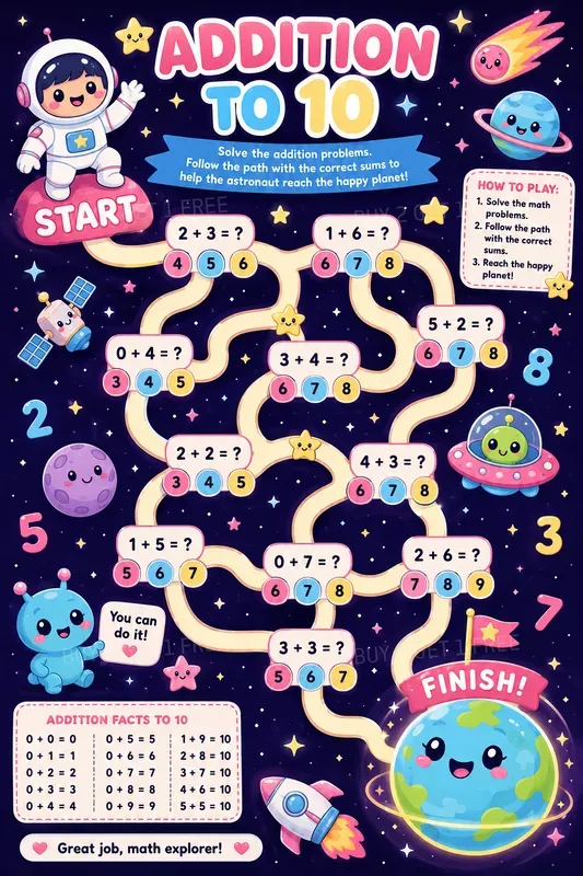 Cosmic Mathematical Labyrinths