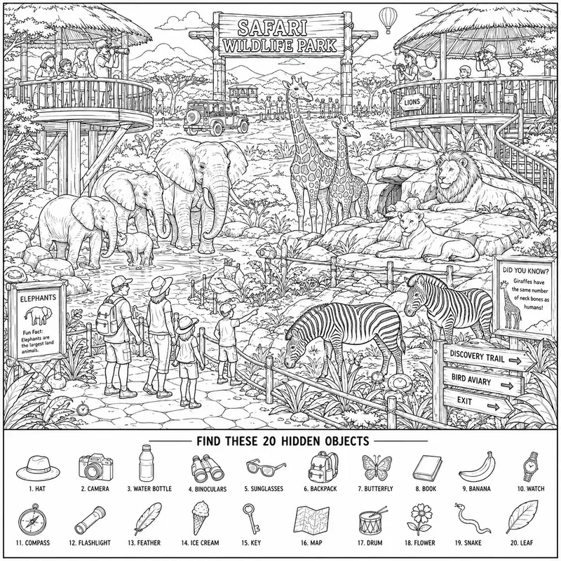 Zoo Hidden Object Adventures