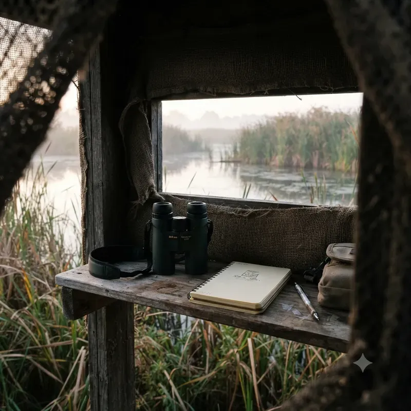 Birding Blind Field Notes Photo Systems