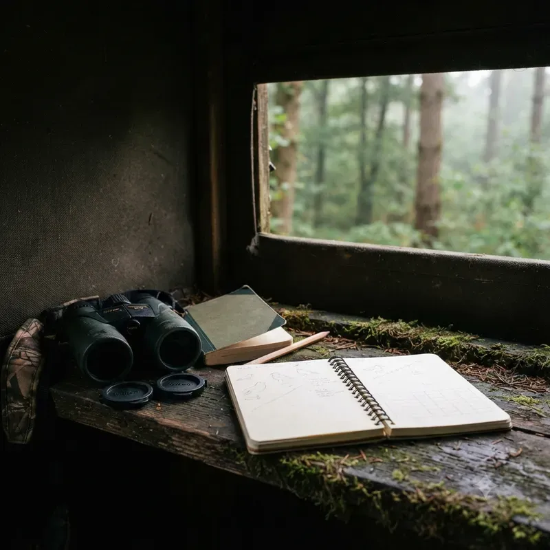 Birding Blind Field Notes Photo Systems