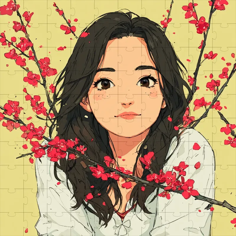 Ink Anime Cel Flat Illustrations