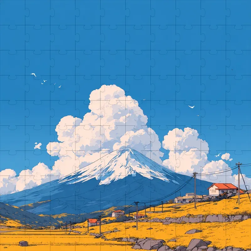 Ink Anime Cel Flat Illustrations