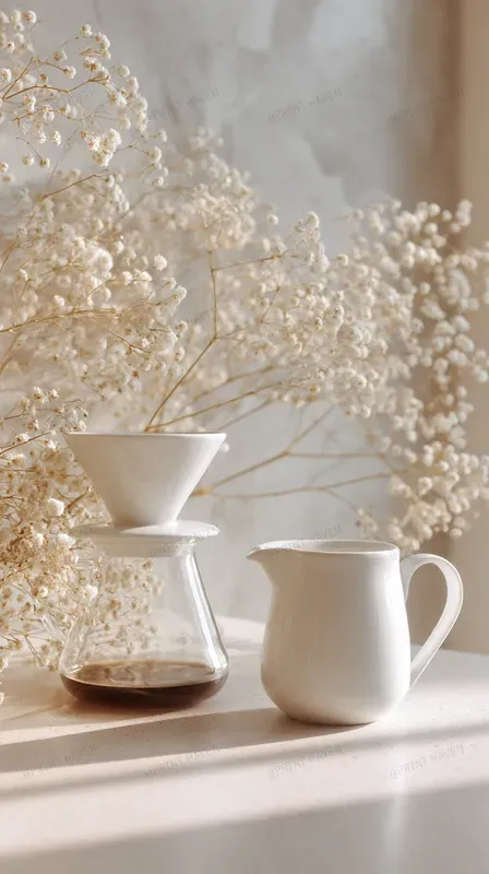 Cozy Coffee Cinematic Photos