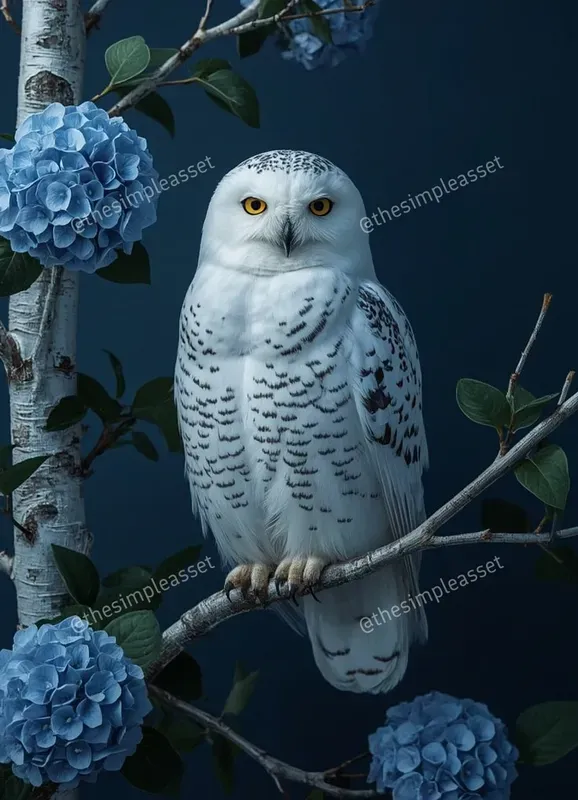 Elegant 3D Floral Animal Renders
