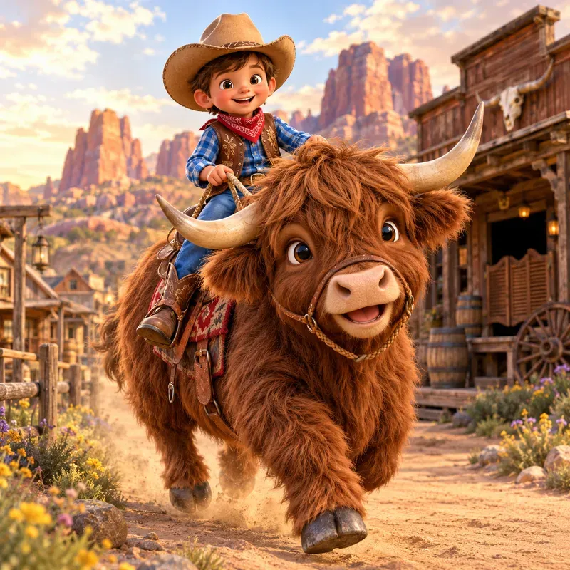 Little Cowboy Animal Adventures