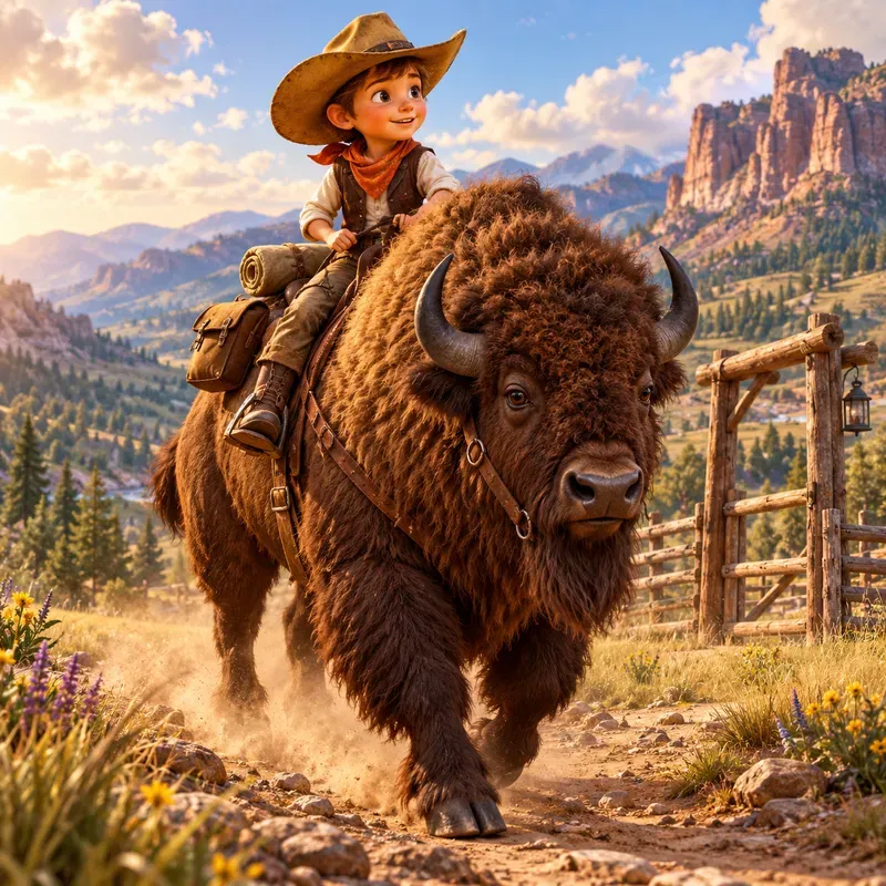 Little Cowboy Animal Adventures
