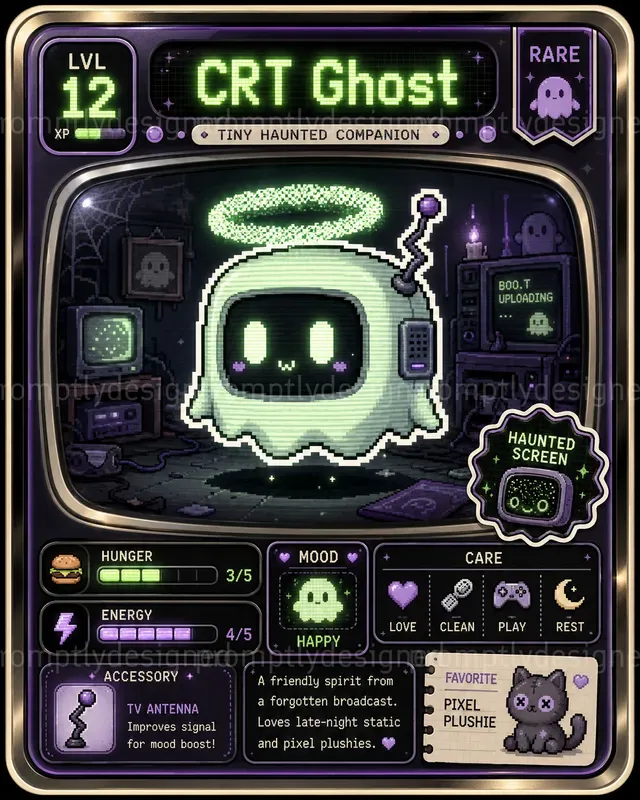 Digital Pet Trading Cards