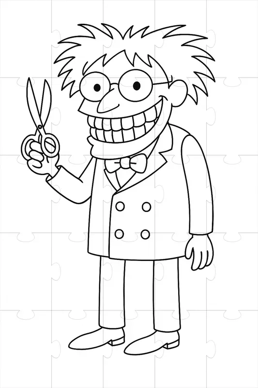 Courage Character Coloring Pages