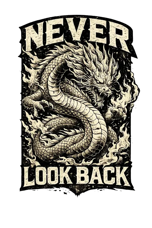 Streetwear Tshirt Back Print Generator