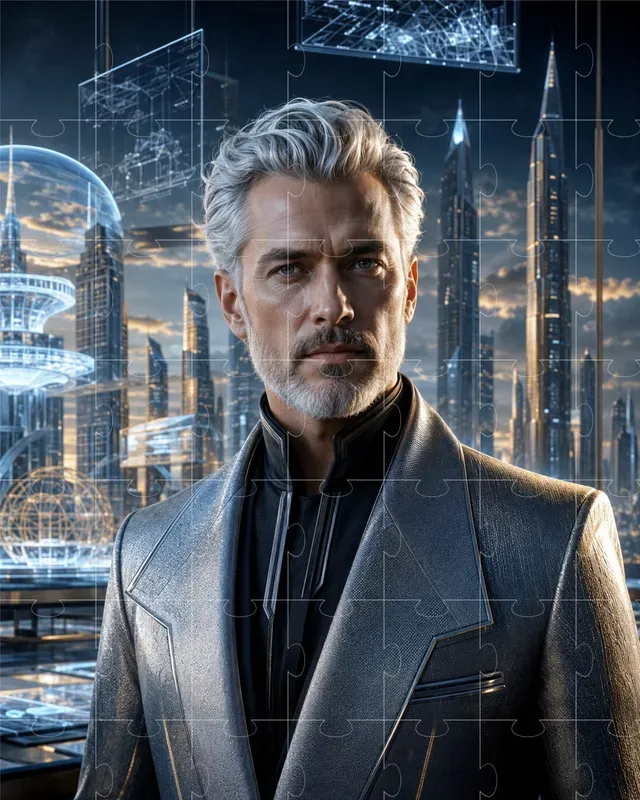 Future Self Cinematic Male Portraits
