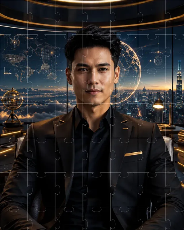 Future Self Cinematic Male Portraits