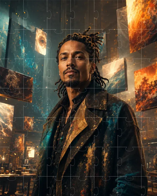 Future Self Cinematic Male Portraits