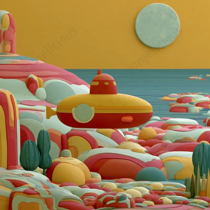 Soft Retro 3D Illustrations