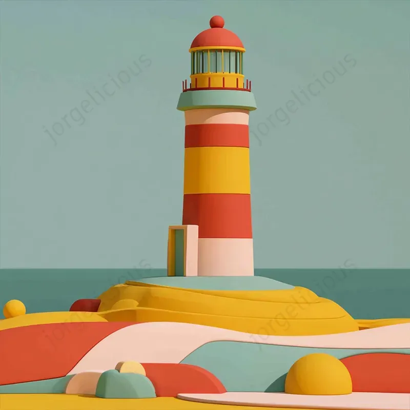 Soft Retro 3D Illustrations