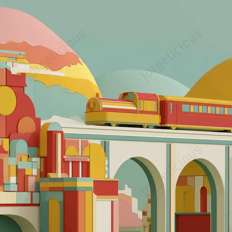 Soft Retro 3D Illustrations
