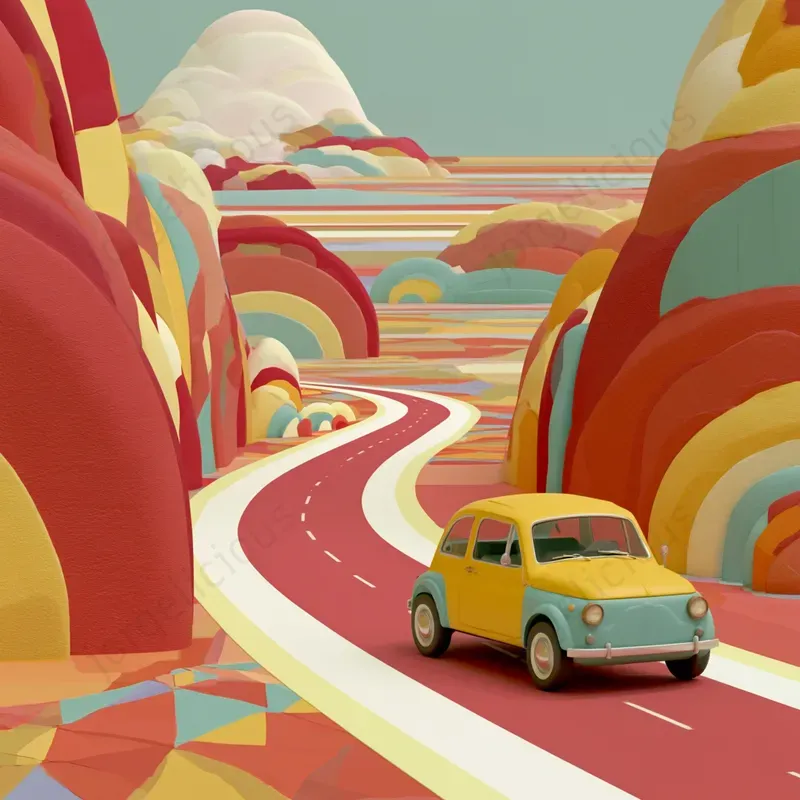 Soft Retro 3D Illustrations