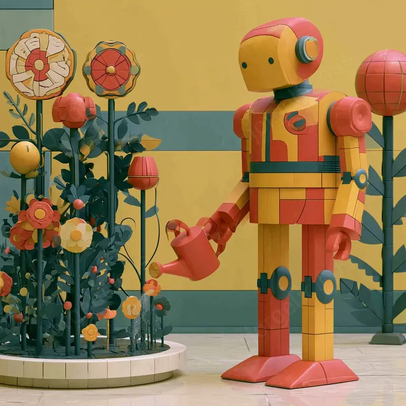 Soft Retro 3D Illustrations