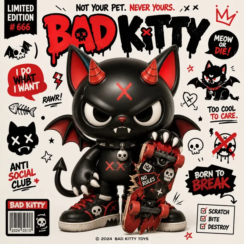 Rebellious Designer Toy Posters