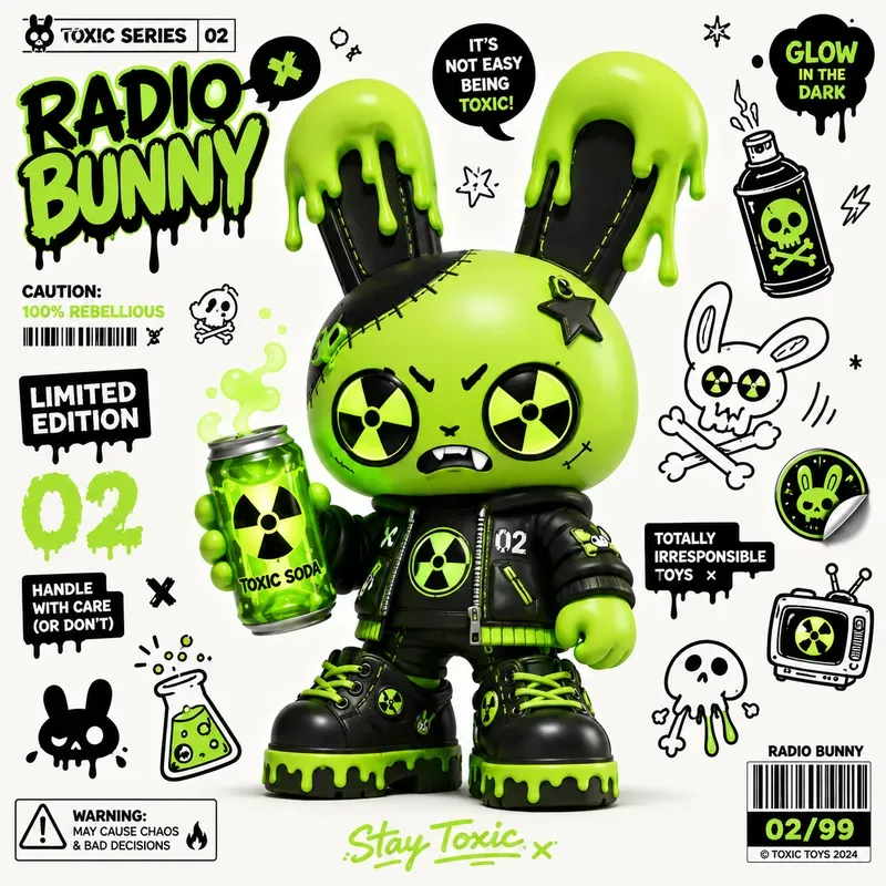 Rebellious Designer Toy Posters