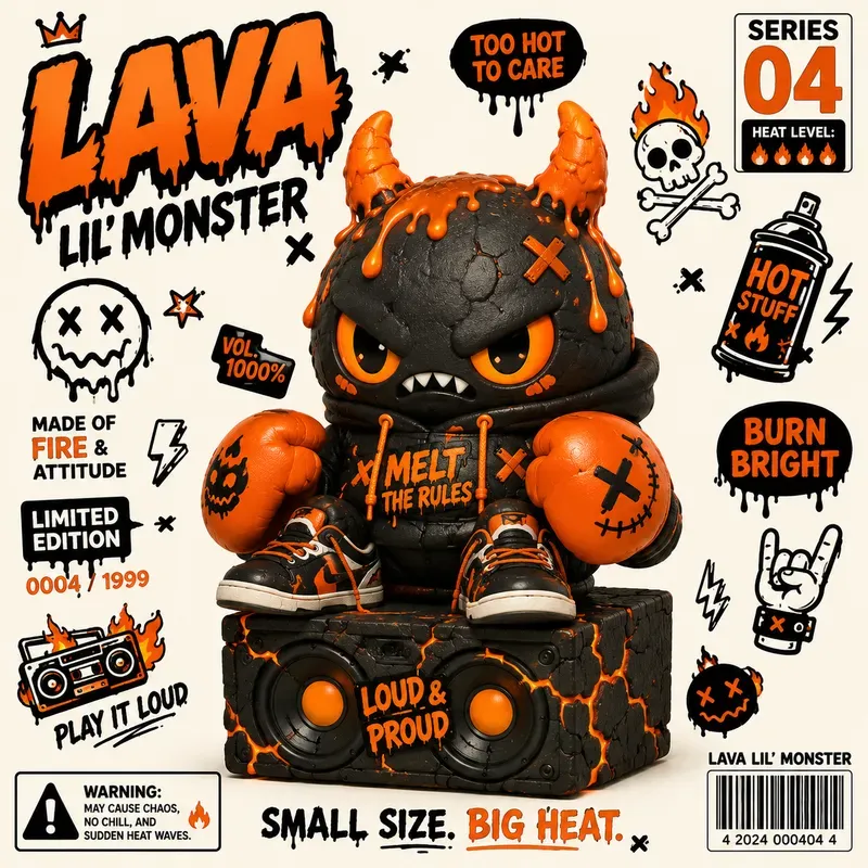 Rebellious Designer Toy Posters