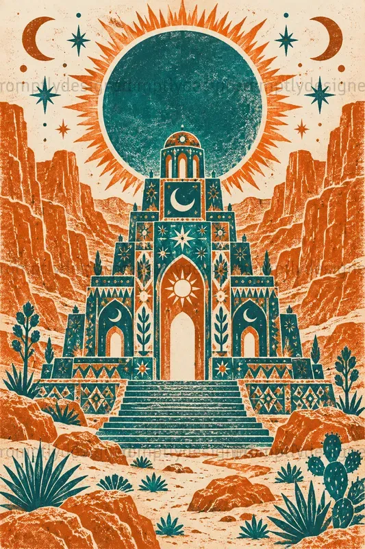 Linocut Wall Art Etsy