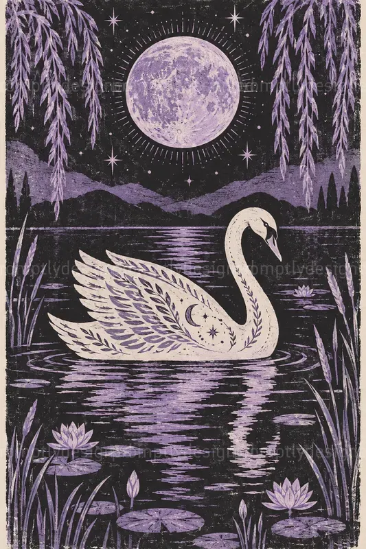 Linocut Wall Art Etsy
