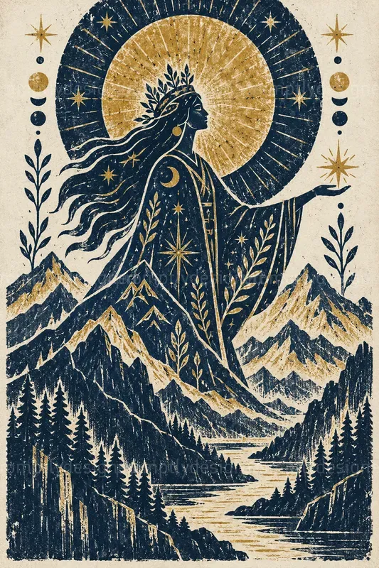Linocut Wall Art Etsy