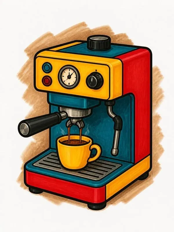 Retro Copic Marker Pop Illustrations