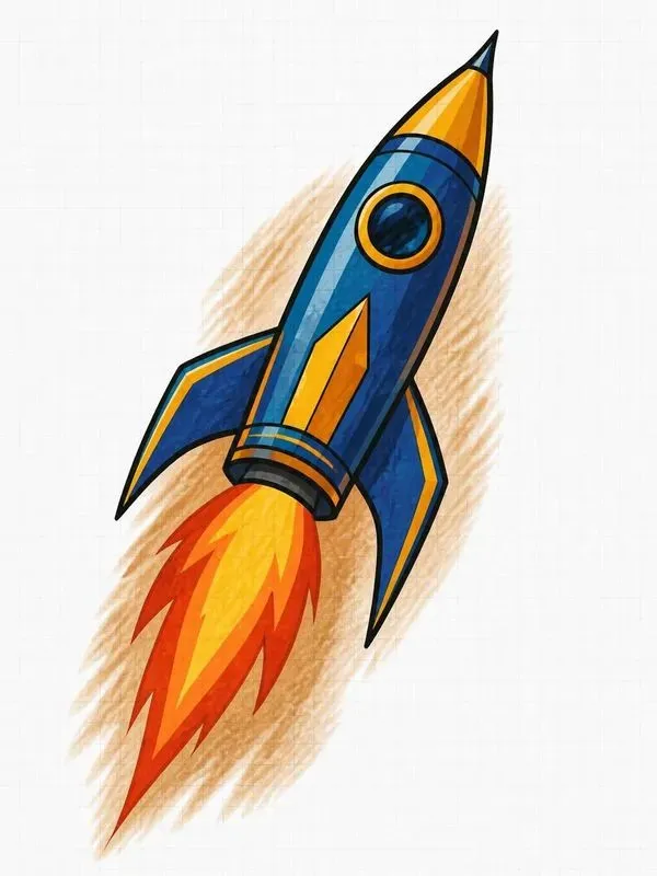 Retro Copic Marker Pop Illustrations