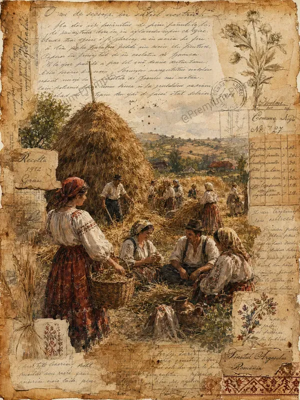 Traditional Romanian Life Junk Journals