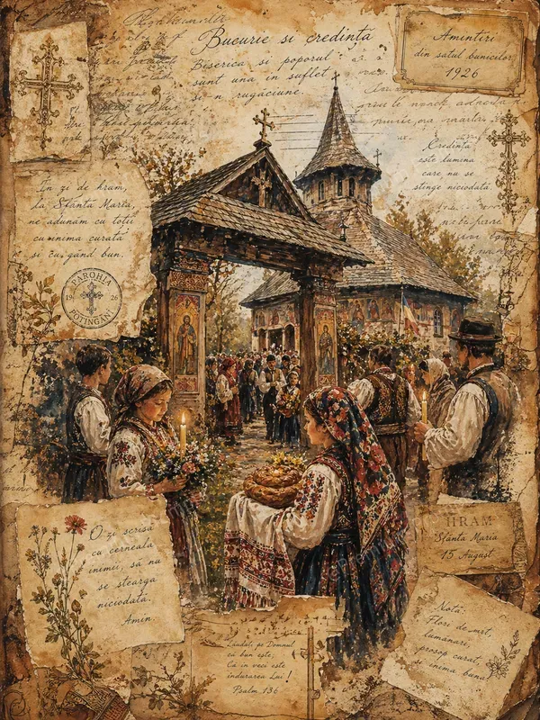 Traditional Romanian Life Junk Journals