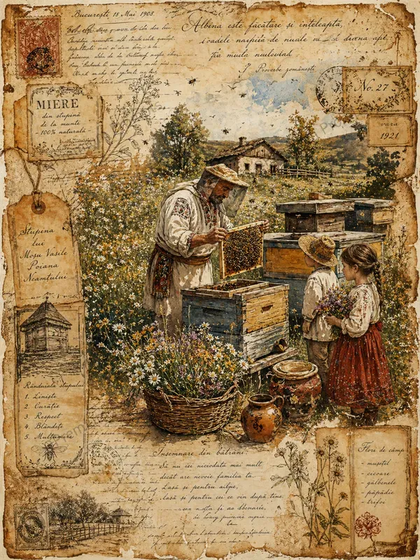 Traditional Romanian Life Junk Journals