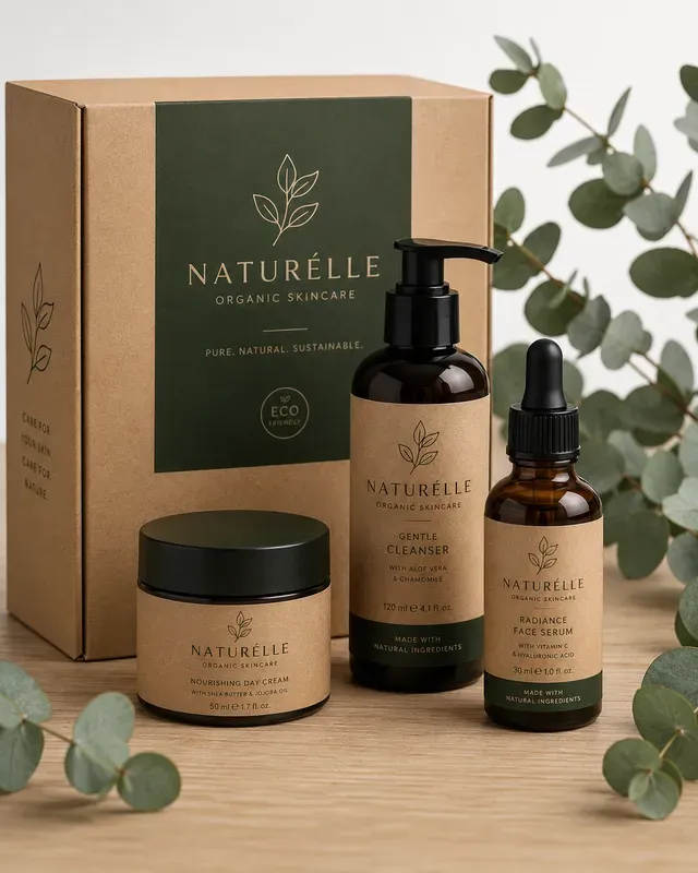 Eco Product Packaging Mockup Generator