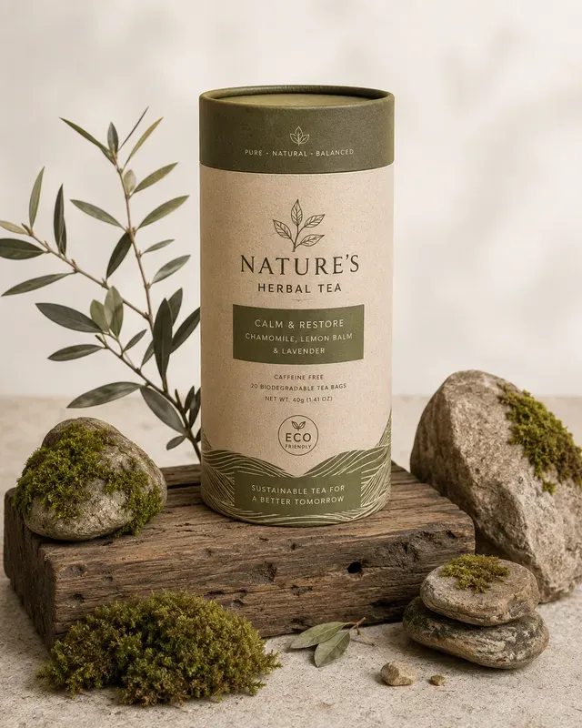 Eco Product Packaging Mockup Generator