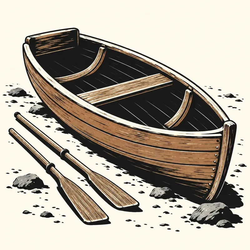 Sparse Relief Woodcut Illustrations