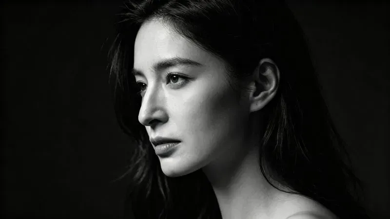 Cinematic Lowkey Monochrome Portraits