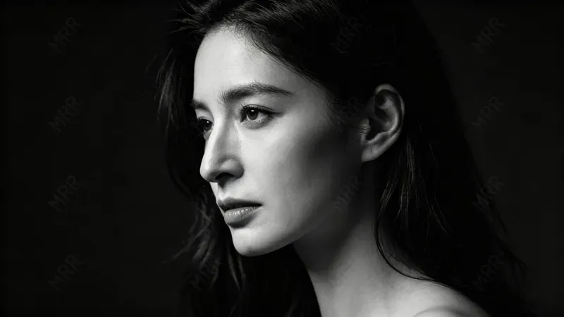 Cinematic Lowkey Monochrome Portraits